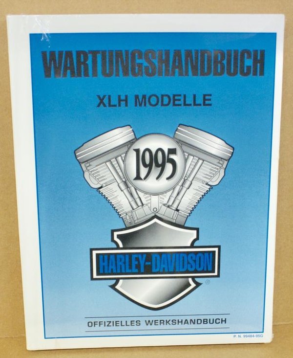 Harley original Wartungshandbuch Sportster XLH Werkshandbuch Service manual 95