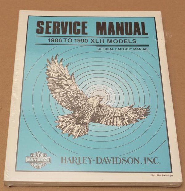 Harley original Wartungshandbuch Sportster XL Werkshandbuch Service manual 86-90