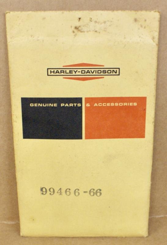 Harley original Fahrerhandbuch Owners maual Spotster Modelle 1966