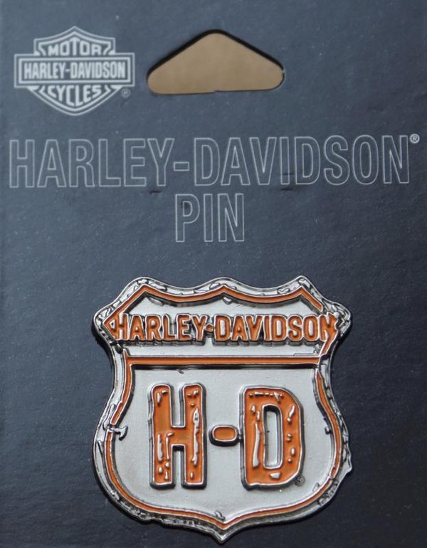 Harley original Pin Anstecker Anstecknadel Shield