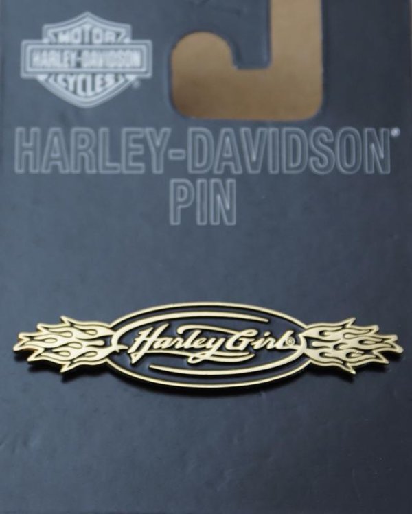 Harley original Pin Anstecker Anstecknadel Harley Girl