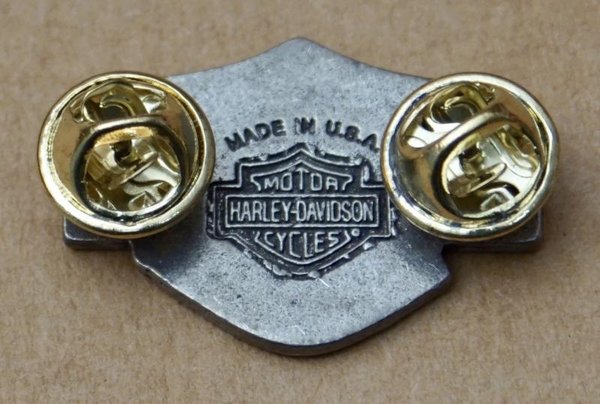 Harley original  Pin Anstecker Anstecknadel  Bar & Shield antik