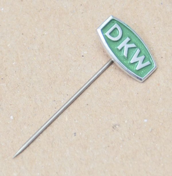 DKW original NOS Anstecknadel Motorrad Auto Oldtimer Pin Emblem Button