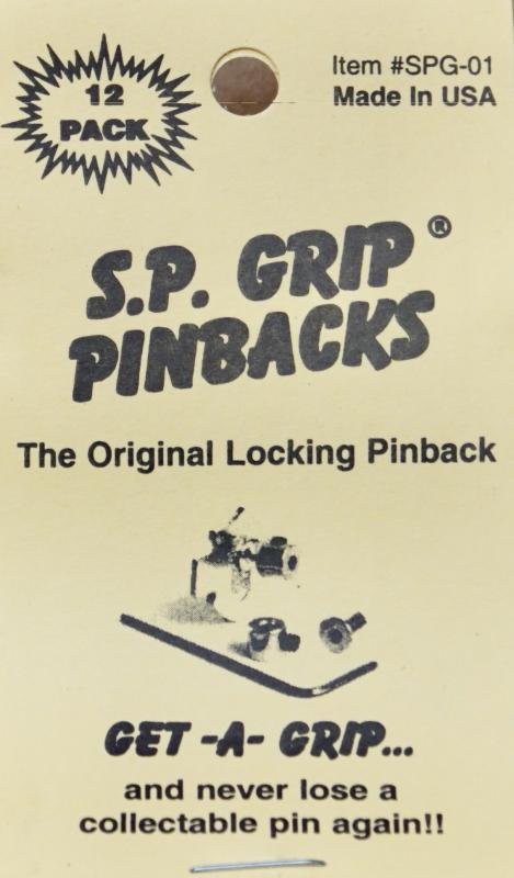 Original Locking Pinback Sicherung für Harley Antecker Pin Pins S.P.Grip Pinback