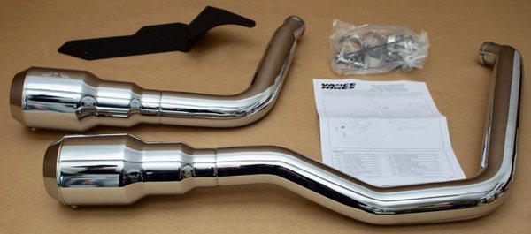 Harley Vance & Hines Grenades Auspuff Exhaust FXDF FXDB FXDL FXDWG Dyna ab 06