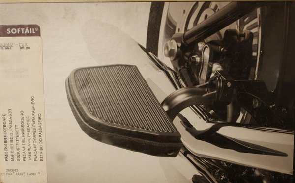 Harley original Trittbrett Sozius Floorboard Passenger Softail Heritage