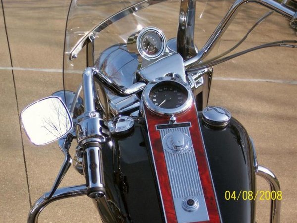 Harley Tacho Speedometer Gauge Mount Riser Handlebar Lenker Halter Touring